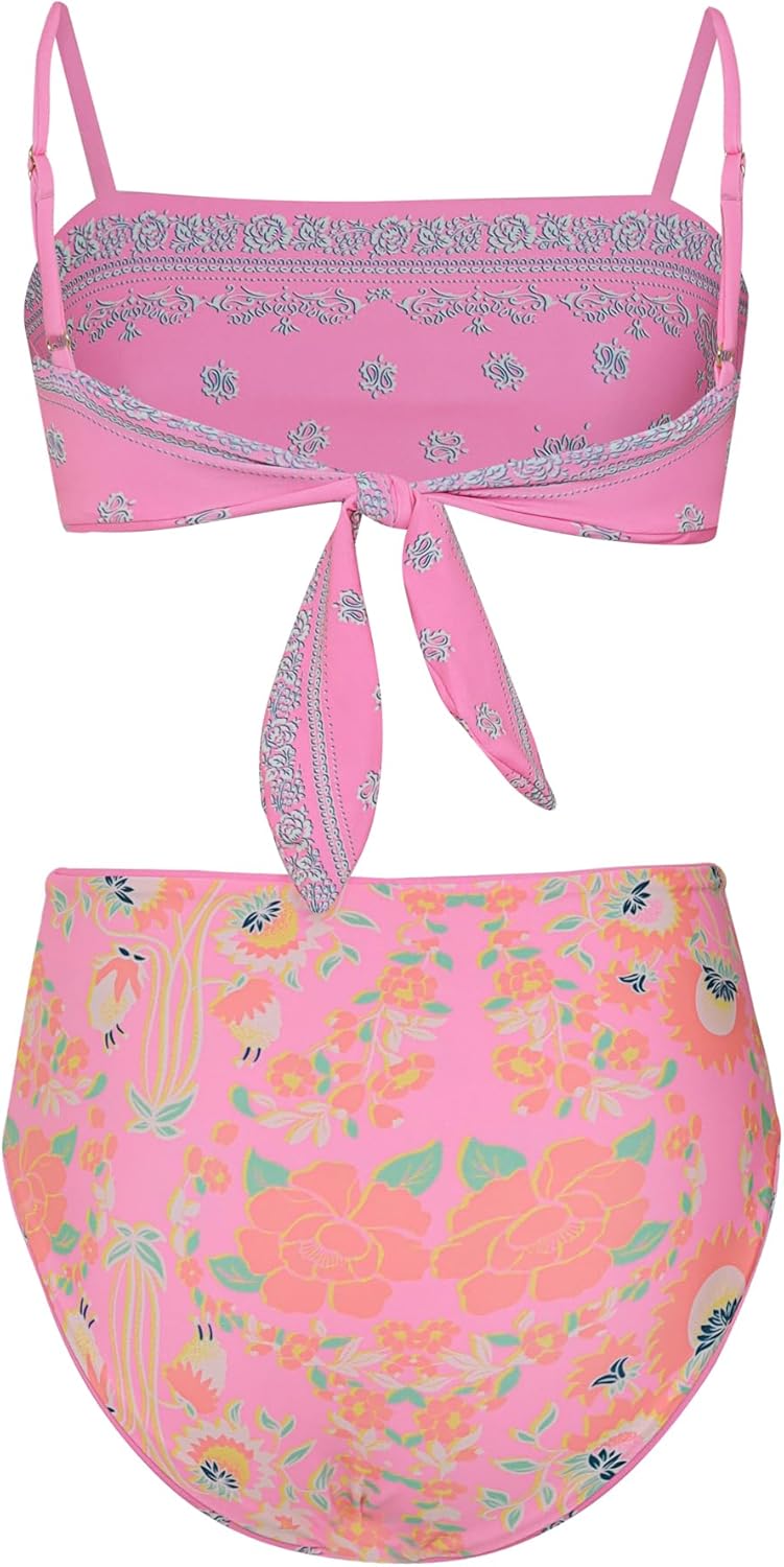 Maaji Girls' Boho Bandana Reversible Bikini Set