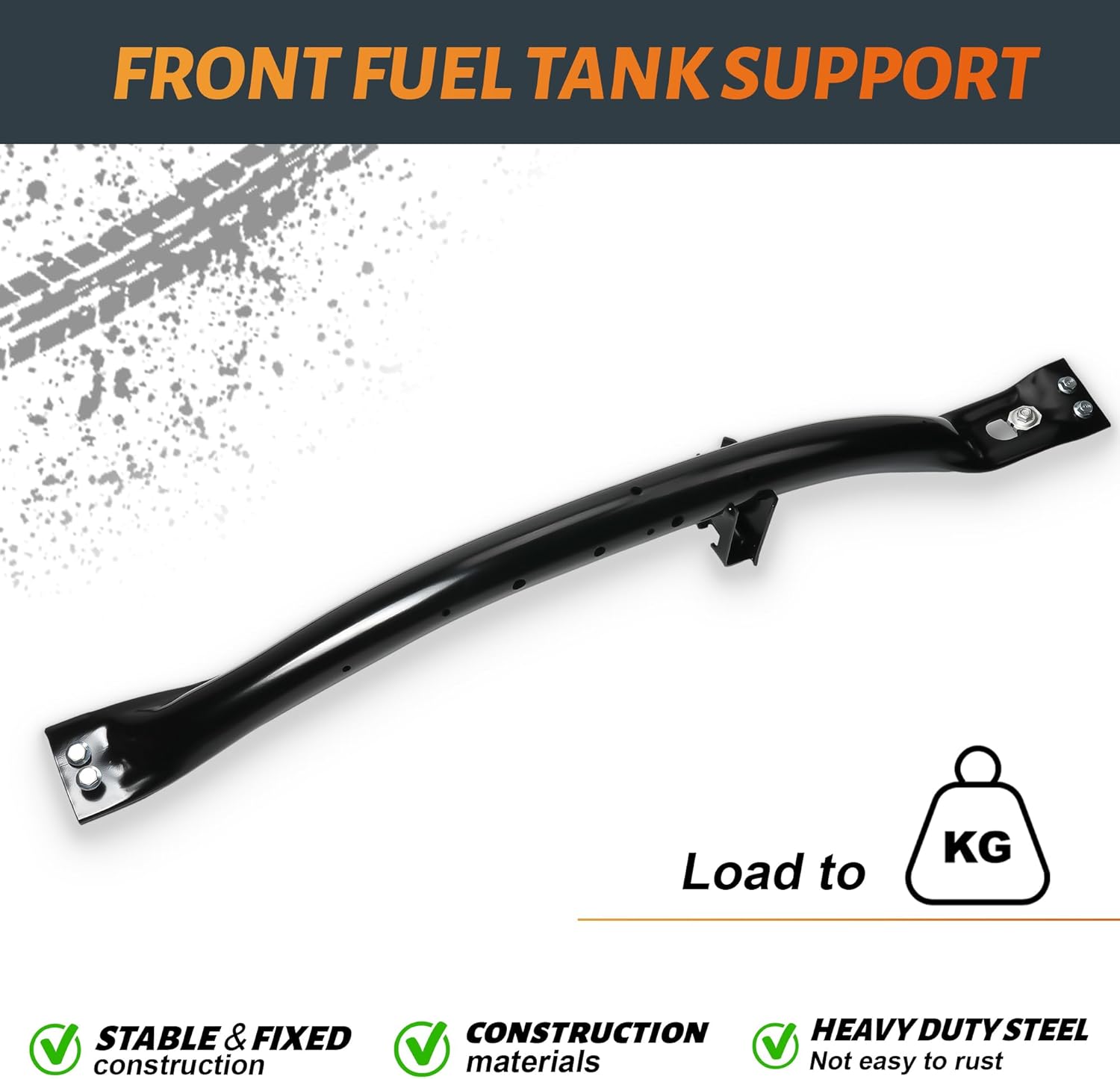 Front Fuel Tank Support Compatible with Chevy Silverado- GMC Sierra 1500 2500 3500 1999-2016 No Welding