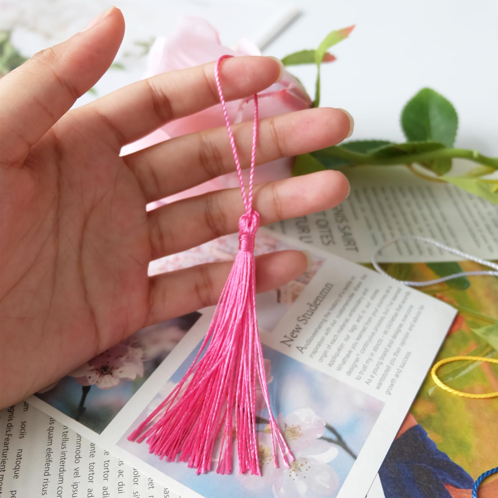 100 Nappe Artigianali Rosa Chiaro - Per Decorazioni Fai Da Te E Accessori - Foto 3