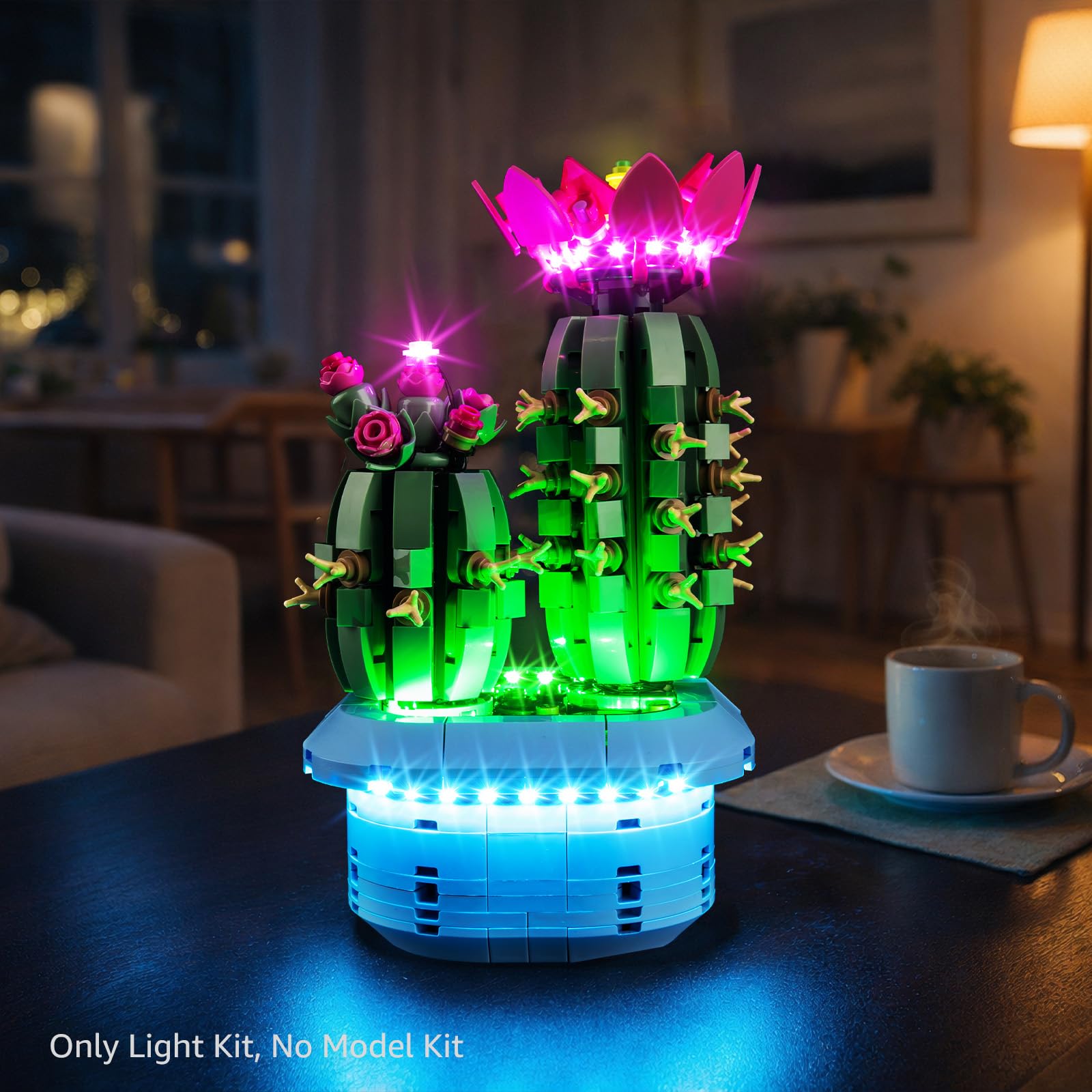 Kyglaring LED Lighting Kit Compatible with Lego Botanicals Flowering Cactus 11509 Building Blocks - Image 4