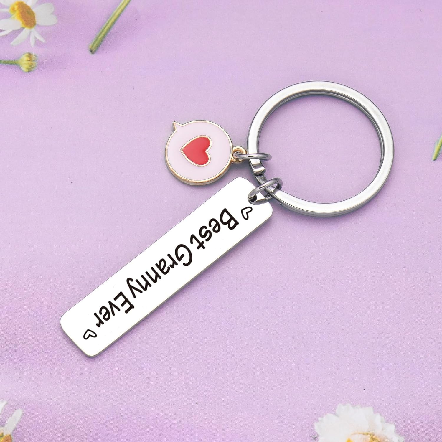 Granny Thank You Keychain Grandma Jewelry For Granny Keychain Grandmother Jewelry Nana Keychain - Image 6