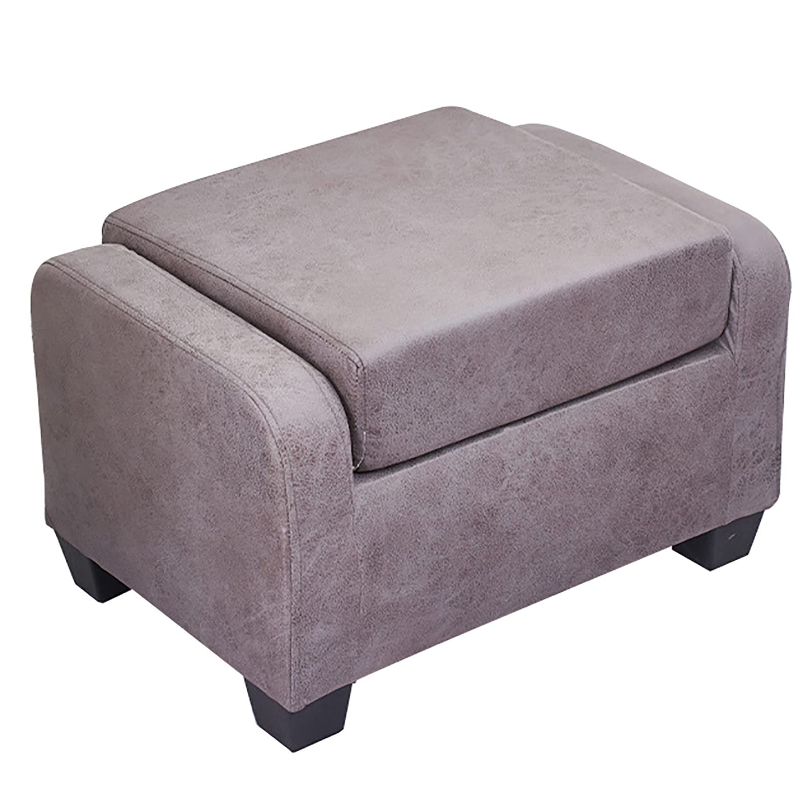 Pouf de rangement rembourré et banc à chaussures pour optimiser votre entrée et votre salon