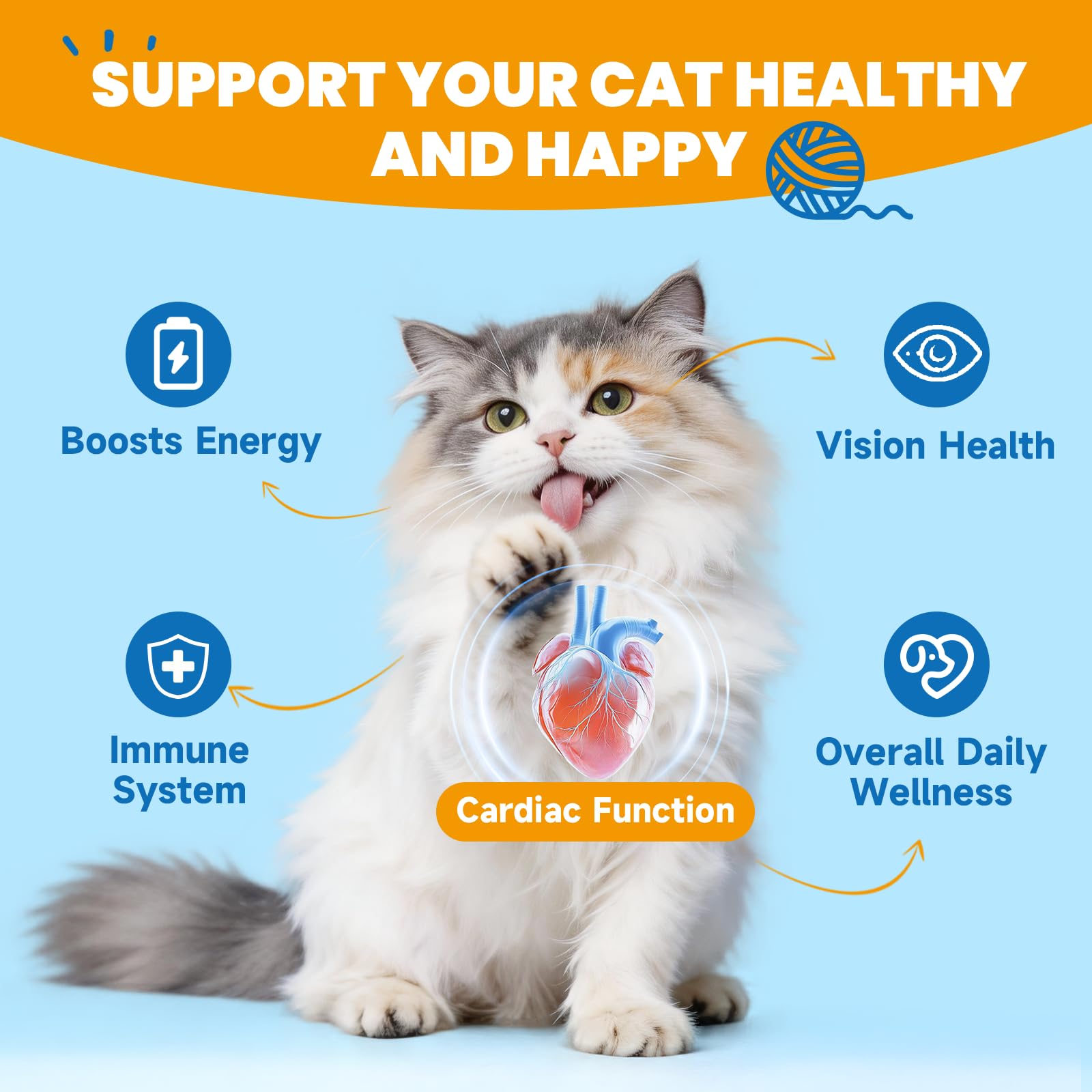 Poudre De Taurine pour Chat + Phéromones Apaisantes pour Chats