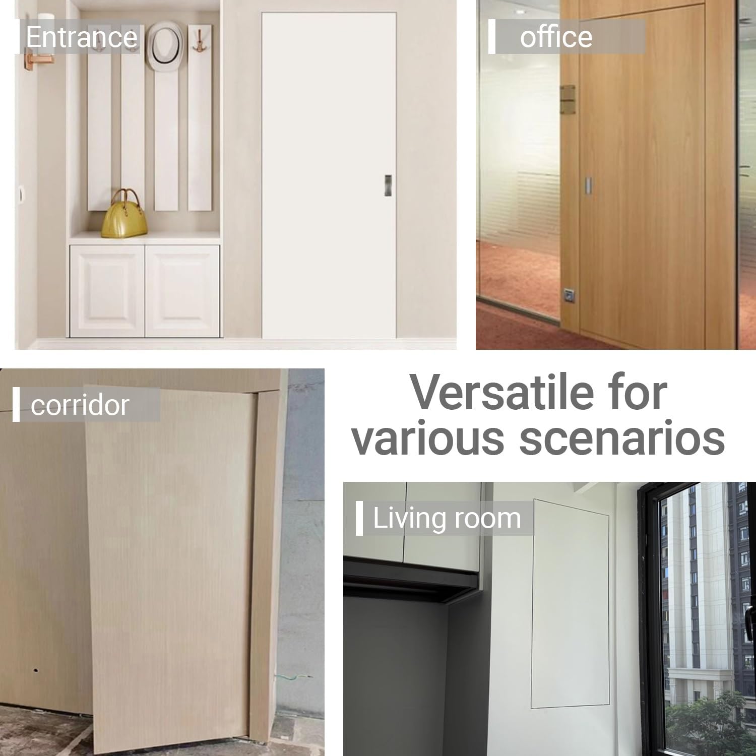 Access Panel for Drywall,Wall Inspection Hatch,Big Service Shaft Door Panels,Flush Mount Access Doors,for Ceiling,Attic,Plumbing,Garage Inspection