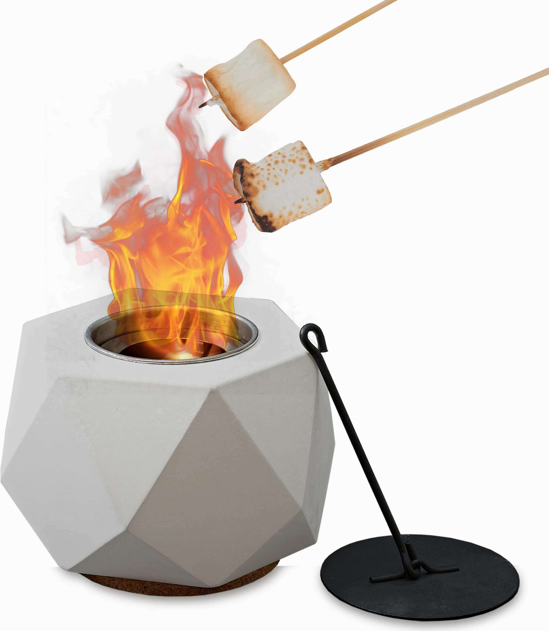 Casajin Tabletop Fire Pit Portable Indoor/Outdoor Mini