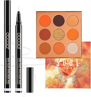 docolor Delineador de ojos blanco impermeable...