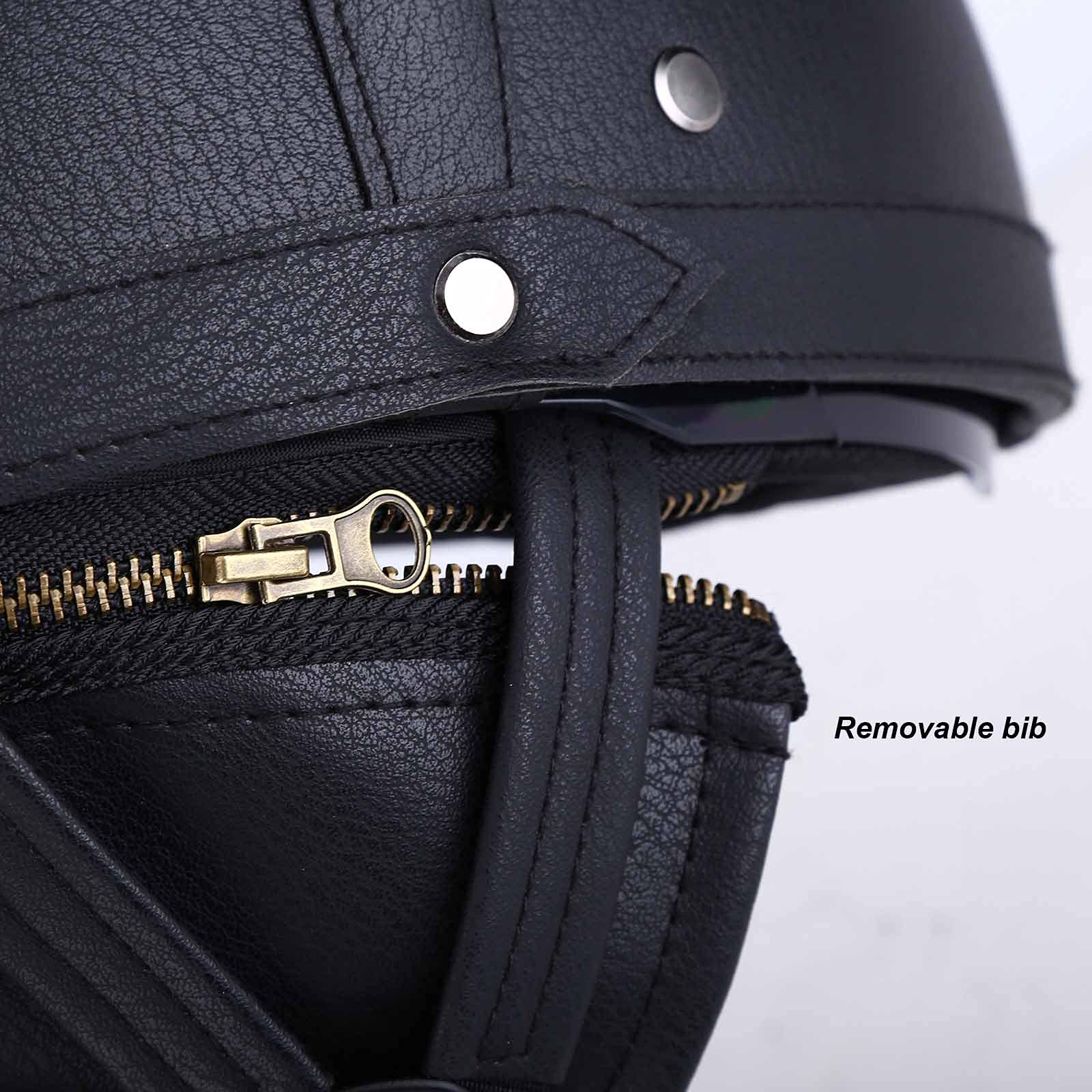 Wulsthelm historischer Motorradhelm/ Rennkappe in Vorpommern-Rügen