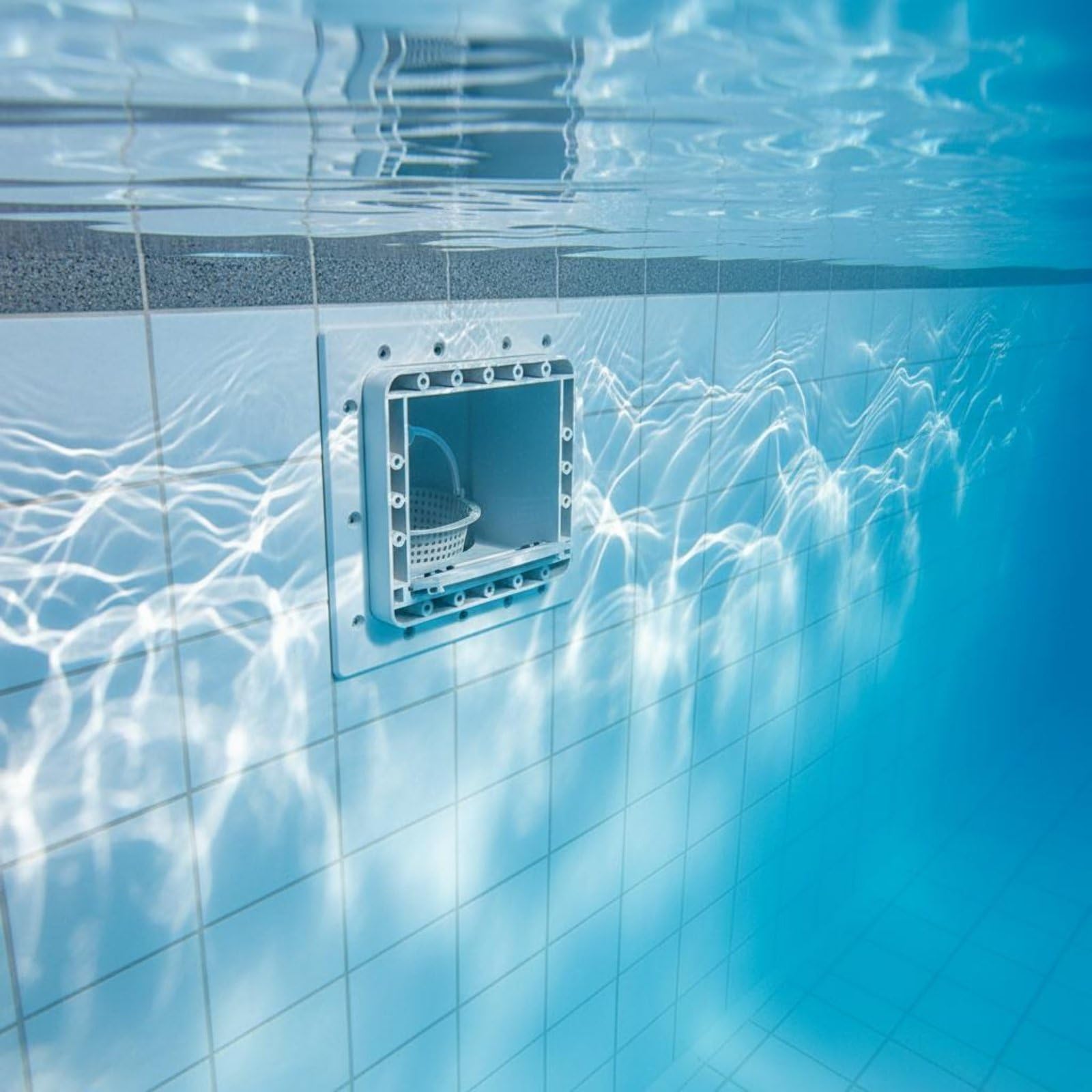 predolo Skimmer de Pared para Piscina Limpieza Eficiente Kit de Skimmer para Piscina Construcción