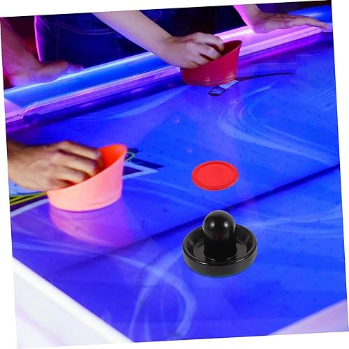 Miniatura 9 de Air Hockey Pucks Set with Goal Handles Paddles Durable Replacement Accessories for Hockey Table Easy Operation Design for All Skill Levels Push
