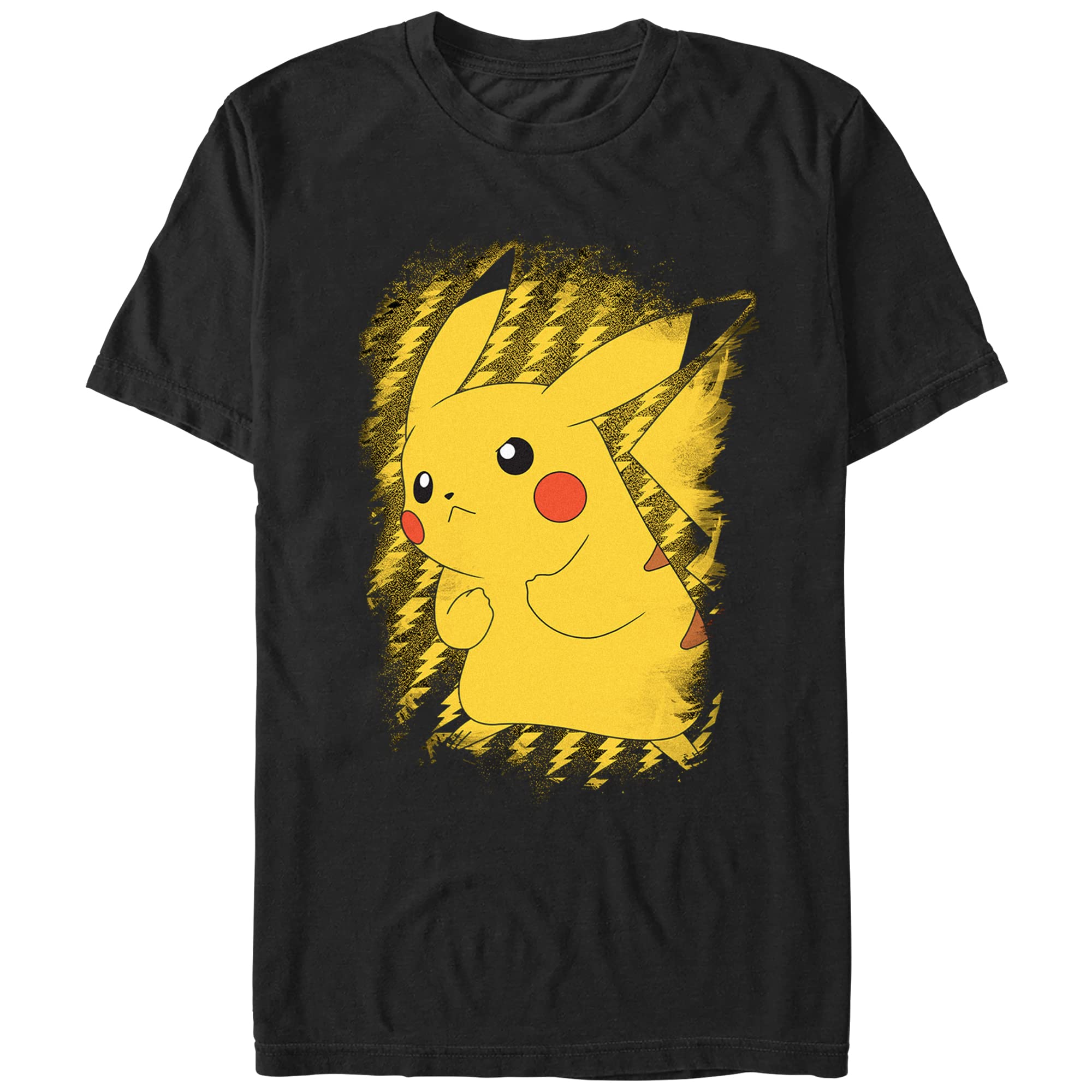 Fifth Sun Men's Pikachu Battle Stance T-Shirt