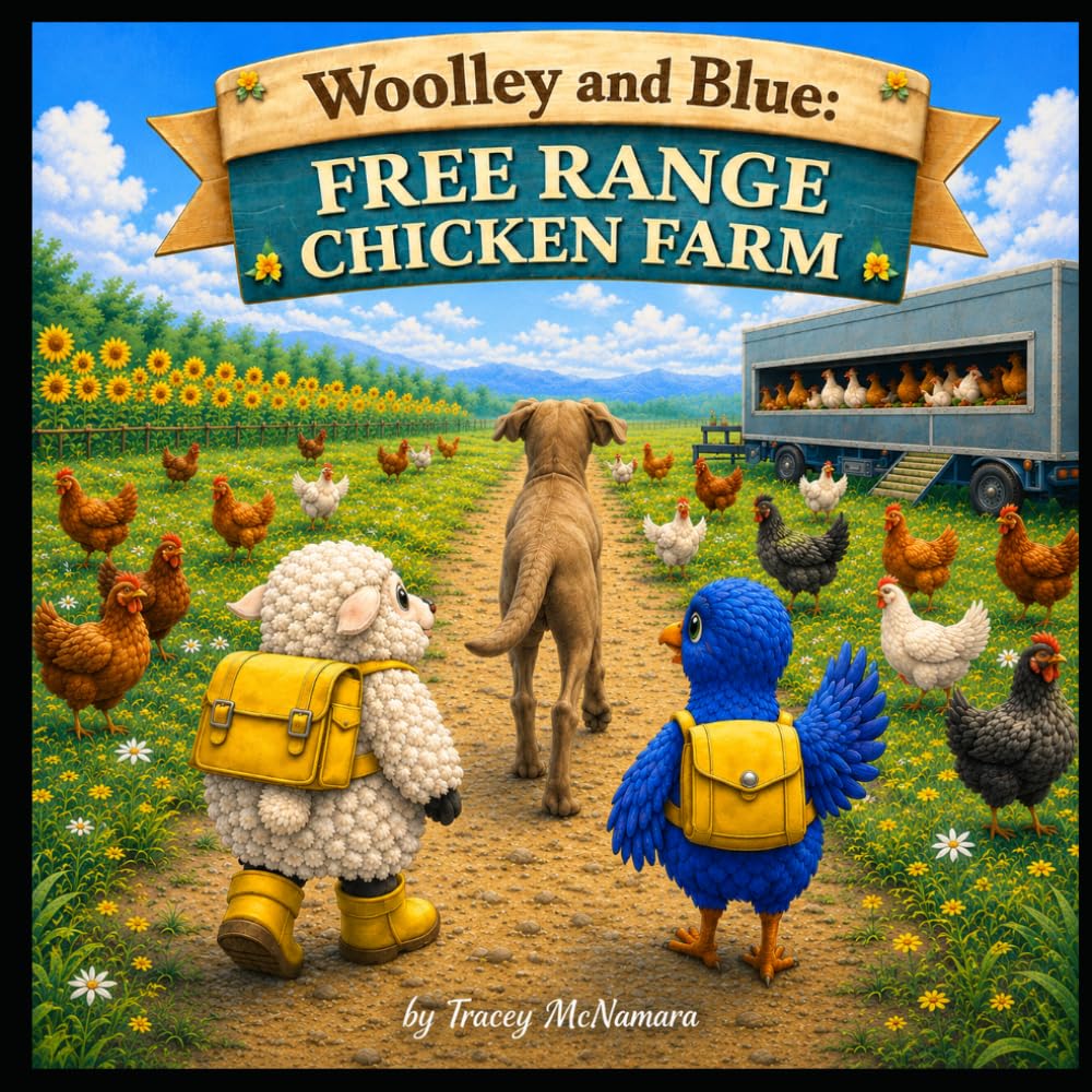 Woolley and Blue Free Range Chicken Farm Adventure: A Fun New Zealand Farm Adventure with Free Range Chickens, Fresh Eggs, and Friendship (Woolley and Blue's Adventures)