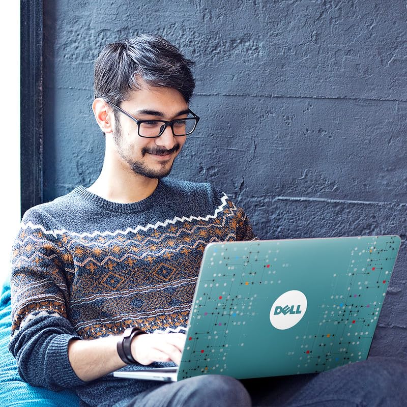 Image of Galaxsia DSGN 294 Full Body Laptop Skin Bubble-Free| Laminated & Removable | HD Quality Sticker for Laptops Upto 15.6 Inches Compatible with DELL