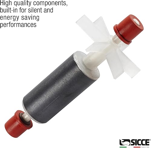 Miniatura 8 de SICCE Syncra Silent 0.5 Multifunción 185 GPH Bomba de agua sumergible  Hecho en Italia 8W ultra silencioso duradero para acuario pecera, fuente,