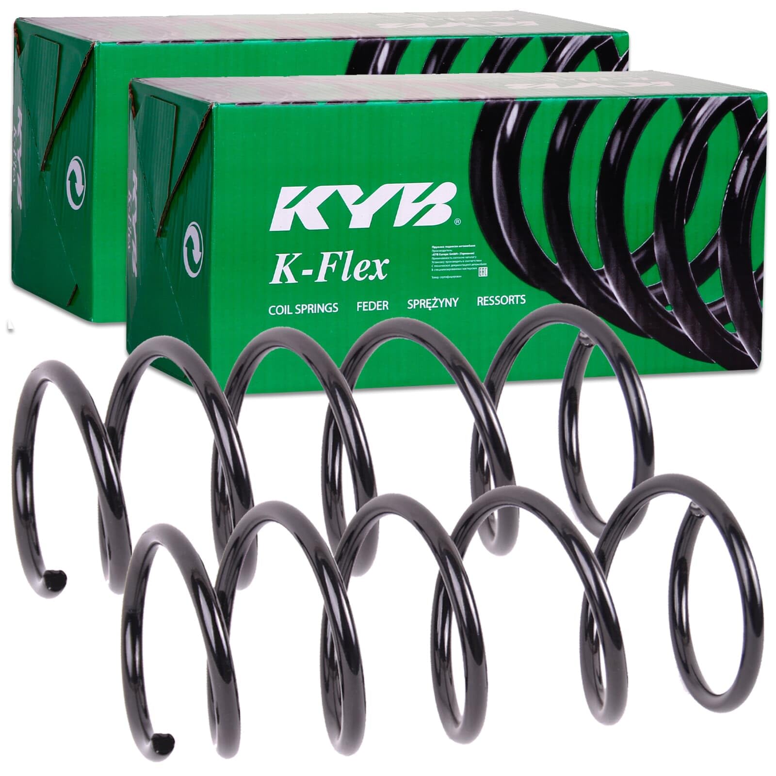 BandelOne enthält 2X KYB K-Flex Fahrwerksfedern hinten passend für Terrano links+rechts