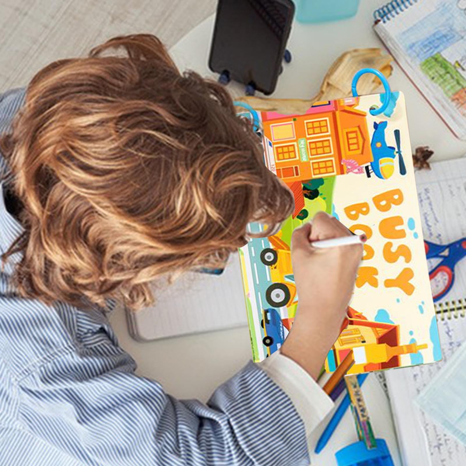 Libro Di Attività Per Bambini Piccoli Educativo Prescolare | Libro Di Attività Sensoriali Per Piccoli per Bambini Ragazze Compleanno Natale Casa Viaggio Scuole Asilo