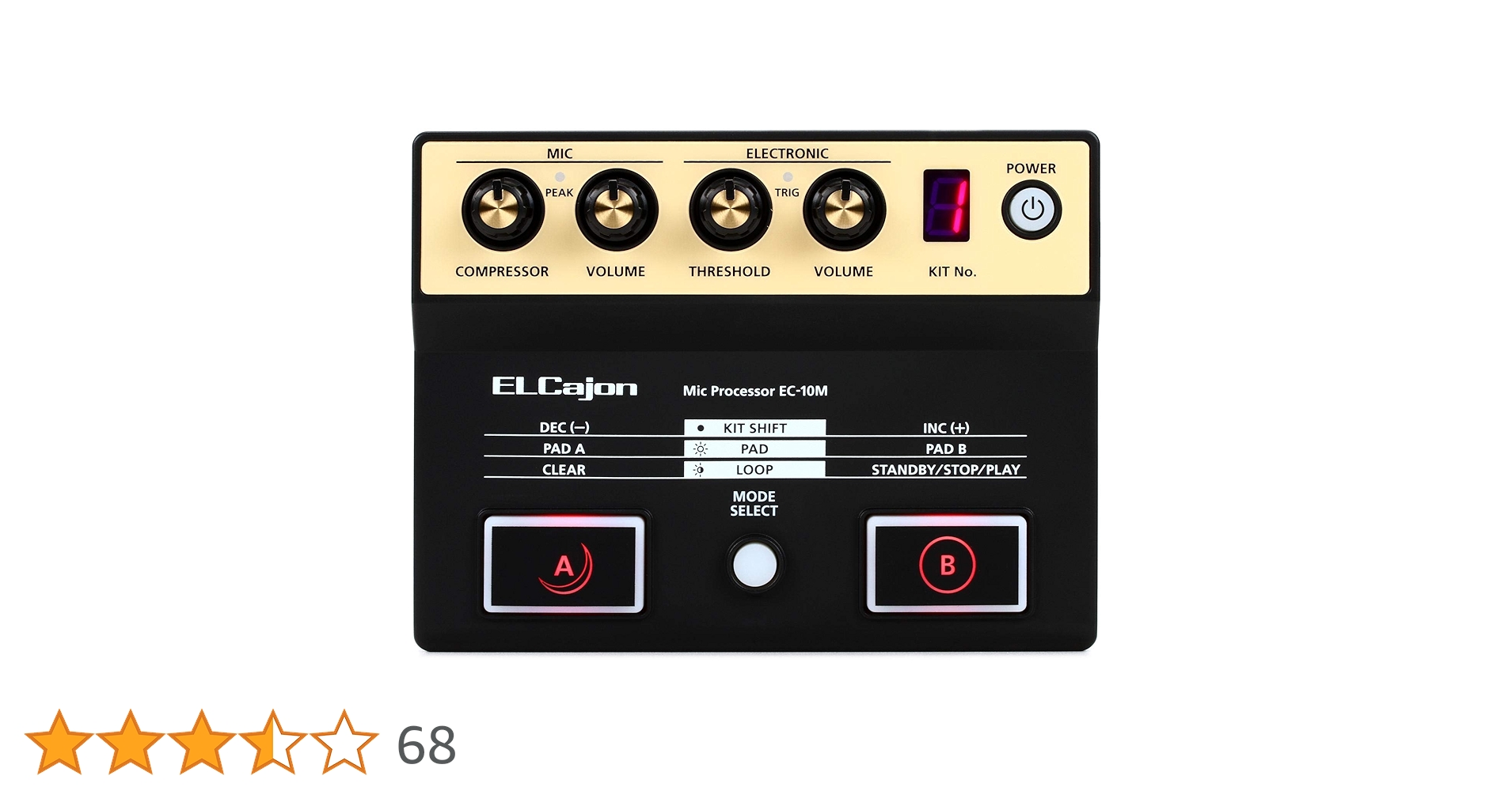 ROLAND  EC-10M ELCajon/カホン用マイクプロセッサー Amazon | Roland ローランド EC-10M エルカホン カホン専用