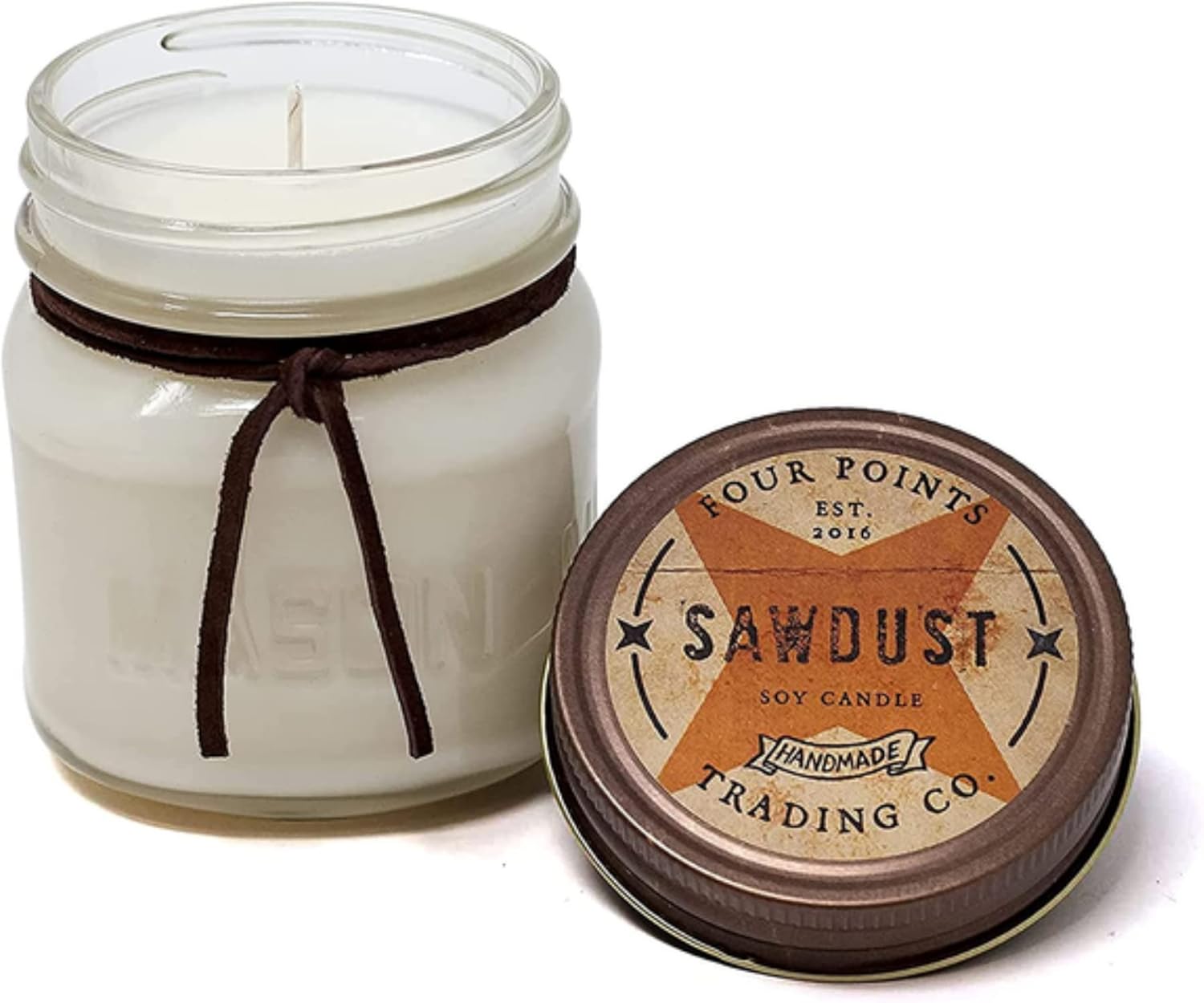 Four Points Trading Company Candles Sawdust Scented