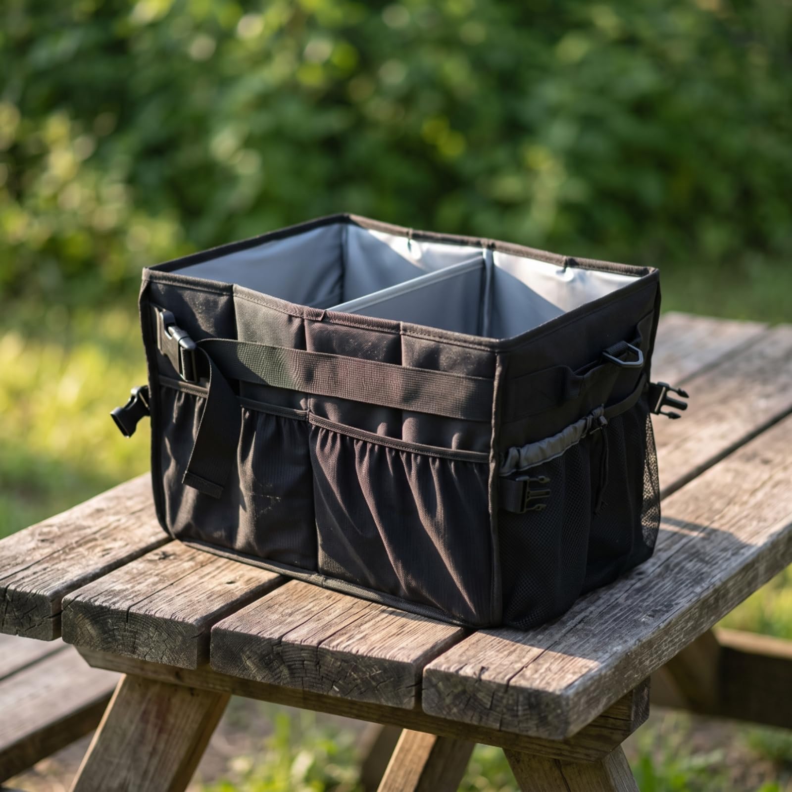 Formstabil Faltbox mit Trennwand