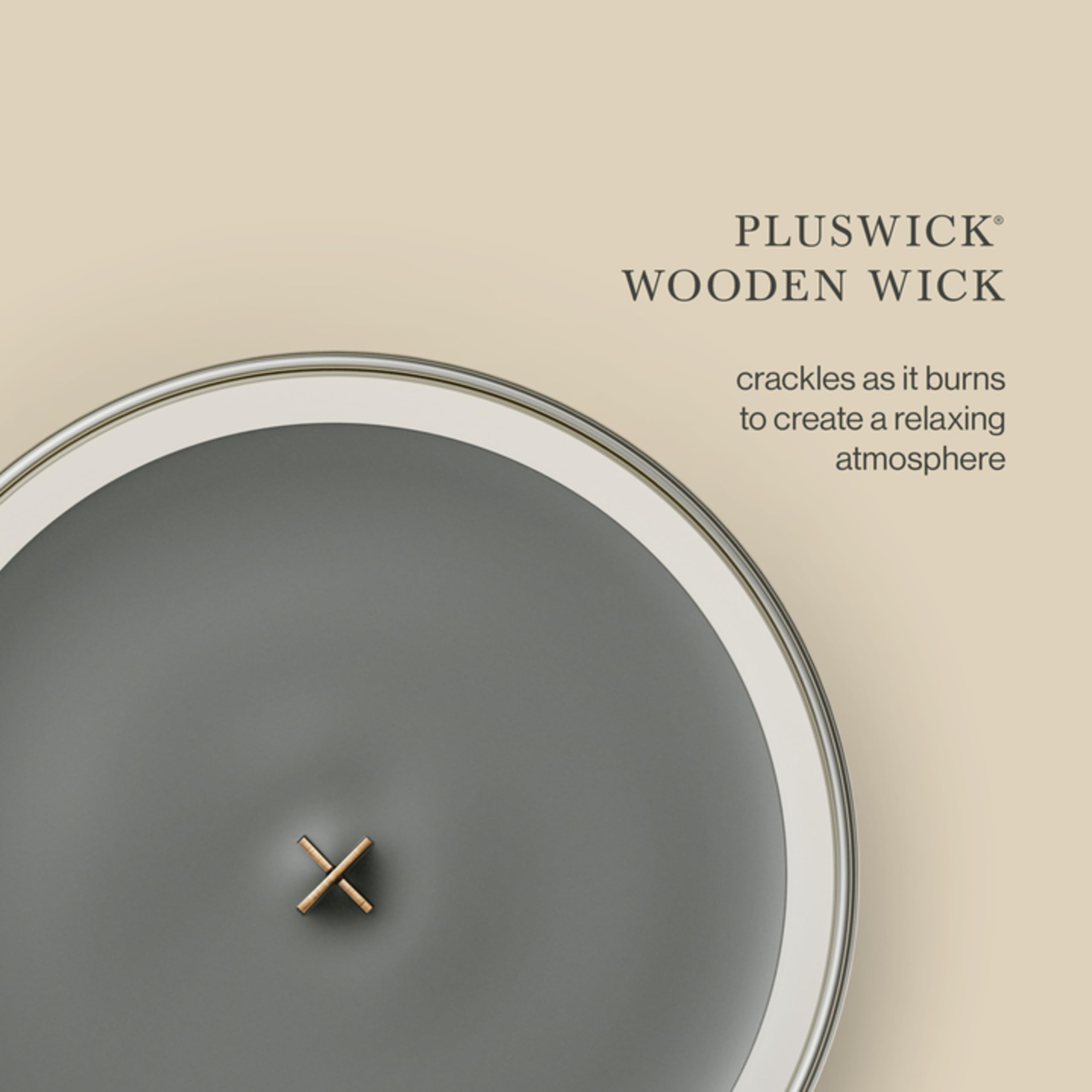 WoodWick Abend am Lagerfeuer Sanduhrformige Duftkerze im Glas, 275 g, Grau/durchsichtig, 9.7 x 10.3 x 11.9 cm