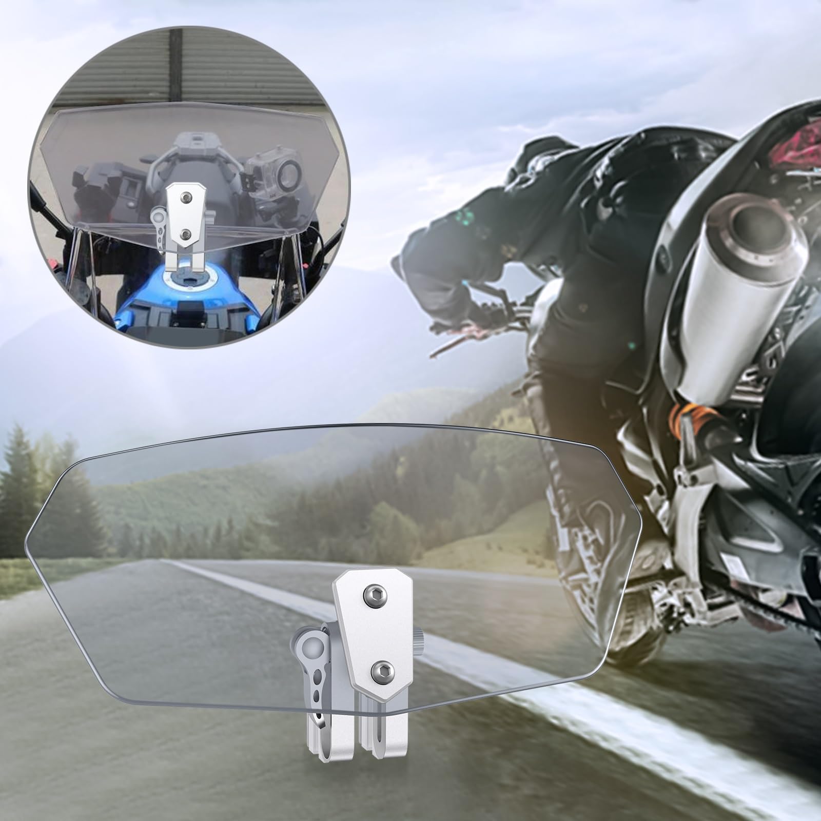 Deflettore Vento Parabrezza Regolabile Per Deflettore Del Per Kawasaki Parabrezza Del Motociclo Deflettore Del Del Parabrezza Parabrezza Cupolino