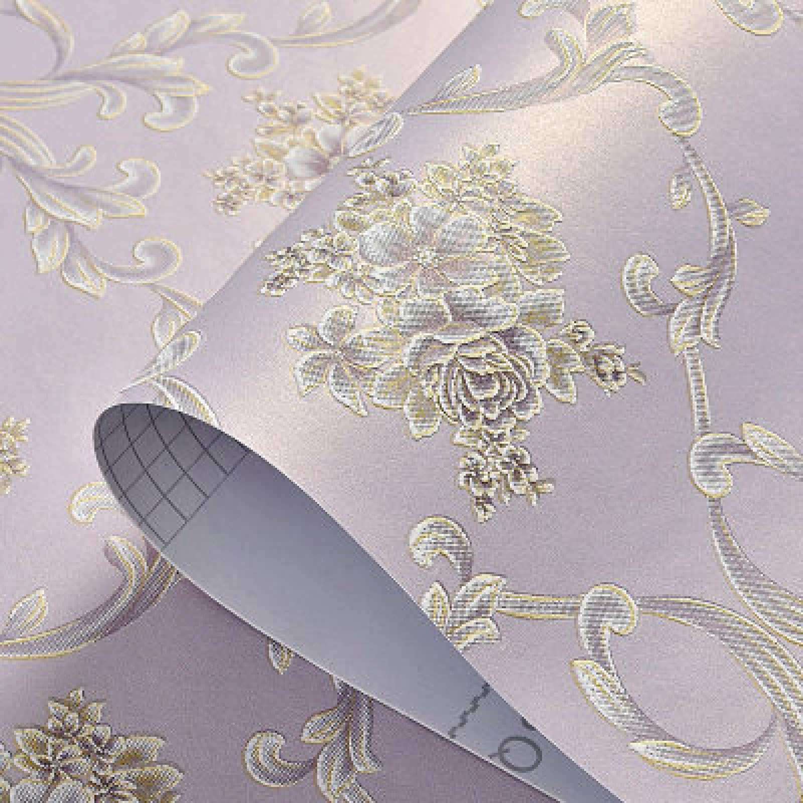 Papier Peint Autocollant Mural Violet pour Sublimer la Chambre et la Cuisine