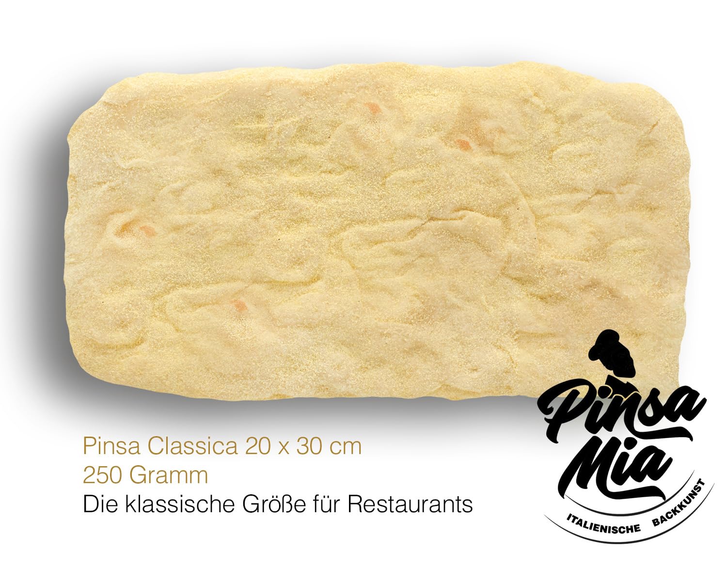 36 x Pinsa Original, Gastropackung, vorgebacken im Steinofen