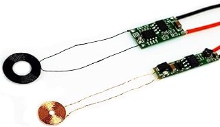 Wireless Charger 10mm Coil 150mA/300mA Wireless Transmitter Power Charger Module 5V Output ((10mm/8.7mm Coil 300mA))