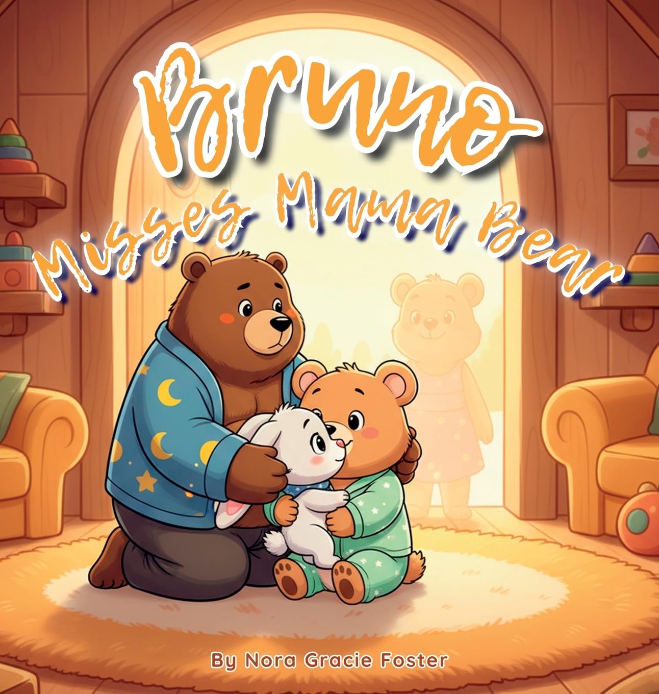 Bruno Misses Mama Bear: A Gentle Story About Separation, Reassurance, and the Power of Love for Toddlers and Preschoolers (Ages 3-5): 7 (Bruno's Cozy Moments Collection)