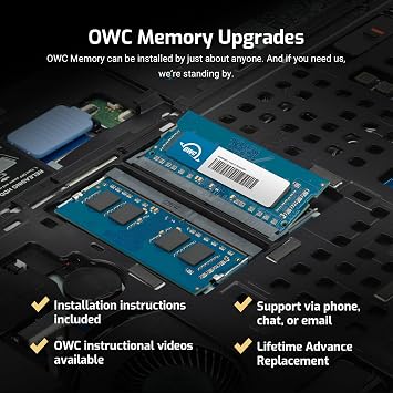 12GB (1 x 4GB + 1 x 8GB) PC14900 DDR3 1866MHz SO-DIMMs 204-Pin Memory RAM Upgrade Compatible with 2015 (Late) iMac 27 w/Retina 5K Models and PCs (OWC1867DDR3S12S)