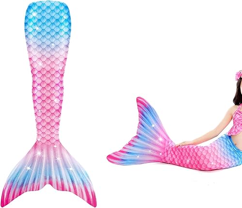 Miniatura 2 de Colas de sirena para mujer, cola de sirena a juego para niñas