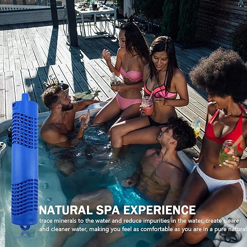 Miniatura 4 de Meltset - Palo mineral para bañera de hidromasaje, cartucho de agua universal, accesorios de filtro para bañeras de hidromasaje, spas, piscina,