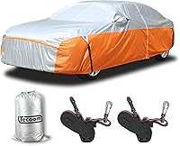 Vista 54 de Tecoom Carcasa ligera, impermeable, a prueba de rayos UV, resistente al viento, con cierre de cremallera y almacenamiento para todo tipo de clima