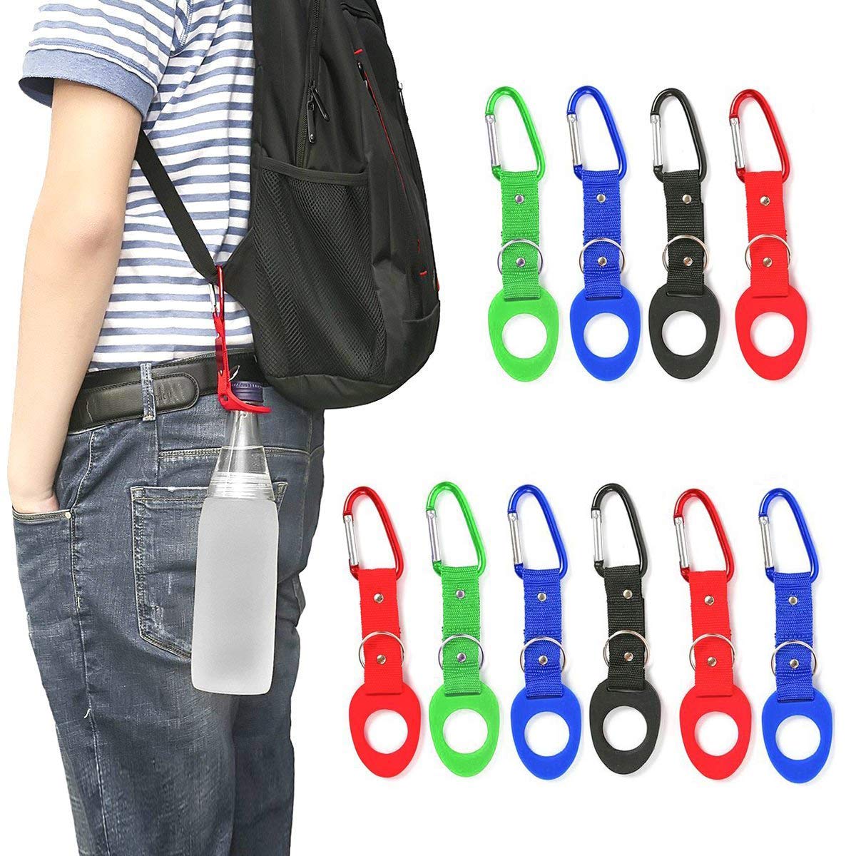 attach water bottle to backpack