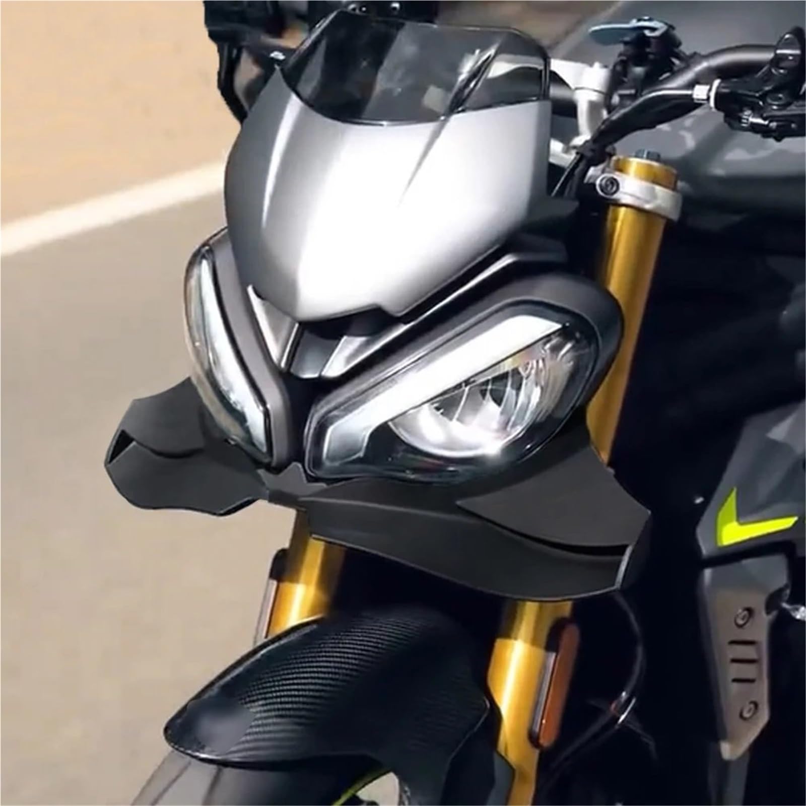 Spoiler motociclo Speed Triple 1200RS 1200rs Aerodynamic