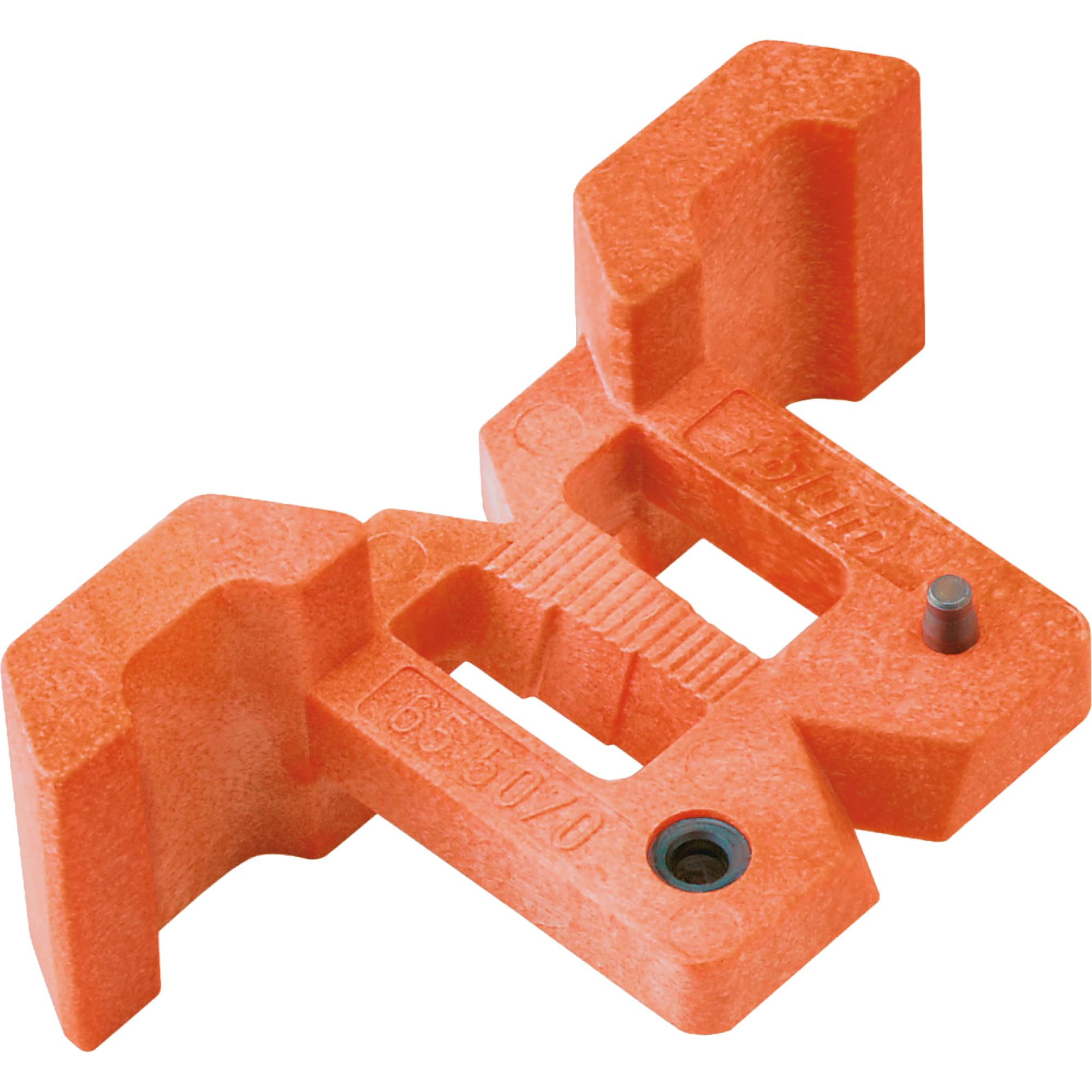 BLUM Jauge de perçage pour plaques de montage CLIP top BLUMOTION, CLIP top, MODUL, charnières d'armoires et de meubles, avec alésage de 5 mm, orange, plastique/acier