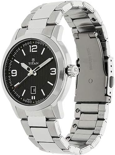 Miniatura 2 de Titan Neo analógico reloj de hombre con esfera negra-1730SM03, Negro -, Moderno