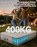 Luxchoice Materasso Gonfiabile Matrimoniale con USB Pompa 400KG Max - 3