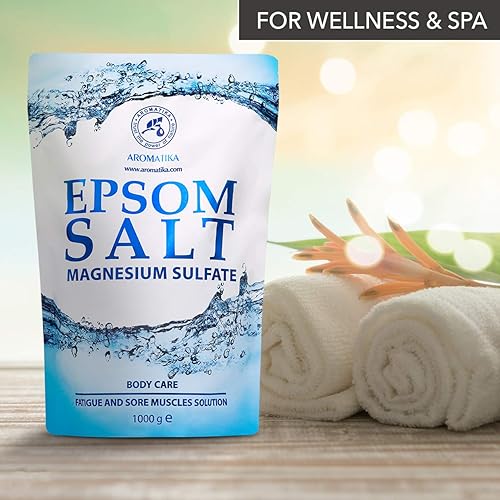 Miniatura 8 de Sales de Epsom Bath 6 lb - 3kg - 105.82 oz - Sal de Epsom 100% pura y natural - Sulfato de magnesio concentrado - Calmante y alivia los músculos
