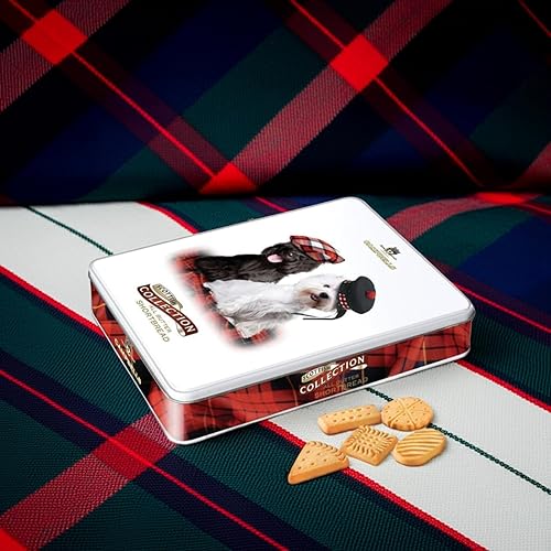 Miniatura 6 de Campbells All Butter Shortbread Cookies  Deliciosas galletas escocesas surtidas  en paquete de regalo de lata Westie de Escocia  Galletas blandas