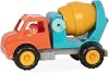 Battat Yellow Dump Truck Classic Toddler Trucks Kids Construction Toys Soft Rubber Wheels 18+ Months Dump Truck