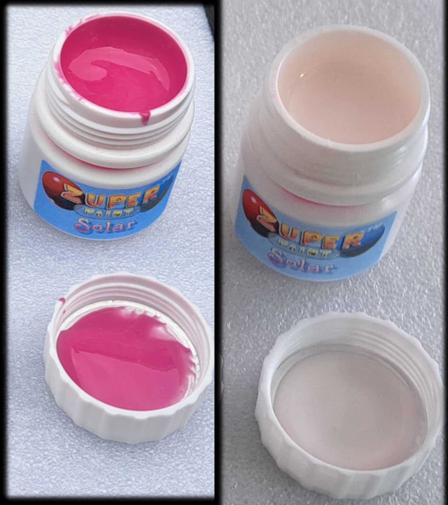 Colour Changing Photochromic Solar Paint, 30ml (Pink)