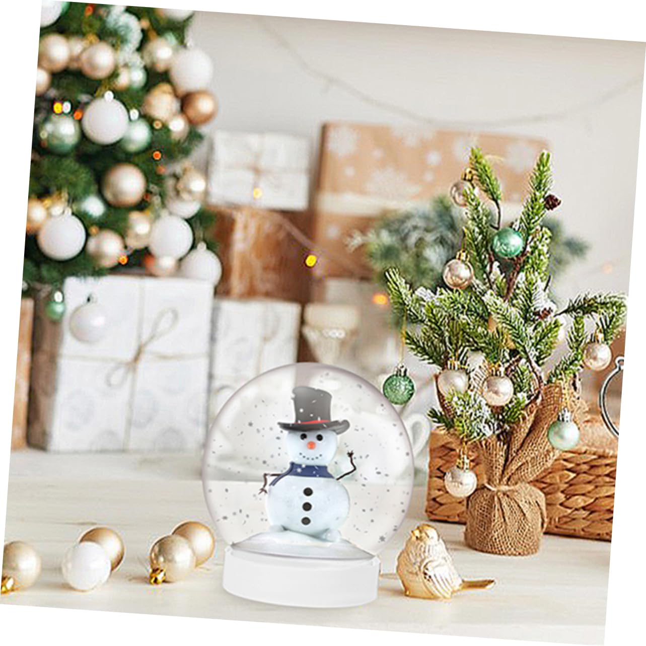24piezas De Vacías De Esferas Transparentes para Manualidades para Decoración Navideña y Proyectos Creativos