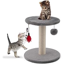 ADEPTNA Sturdy Durable Pet Cat Kitten Activity Centre for Playing, Relaxing and Sleeping   Cat Tree House Scratching Post and Climber