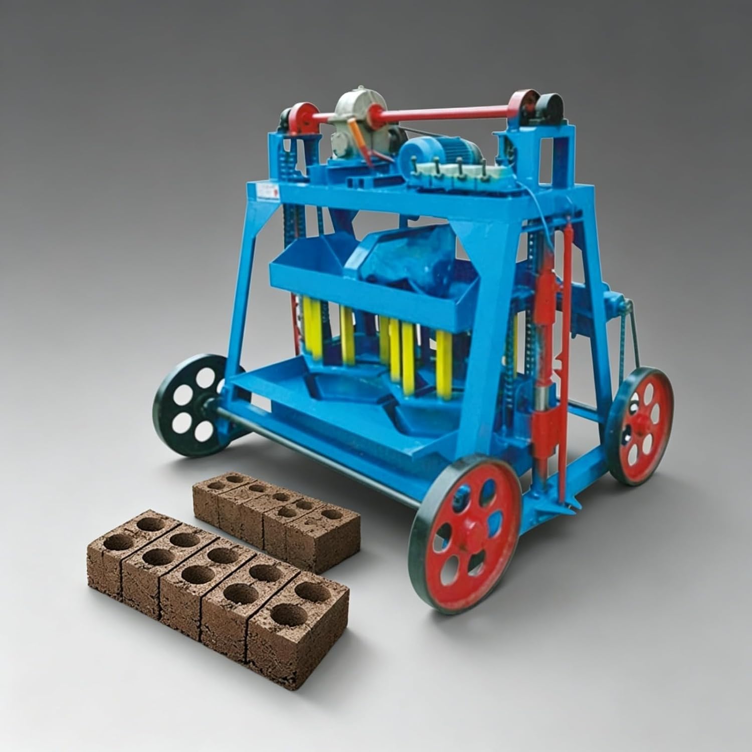Hollow Concrete Block Making Machine Multi Functional Cement Brick Maker for Wall Construction Insulation Projects and Prefabricated Building Components