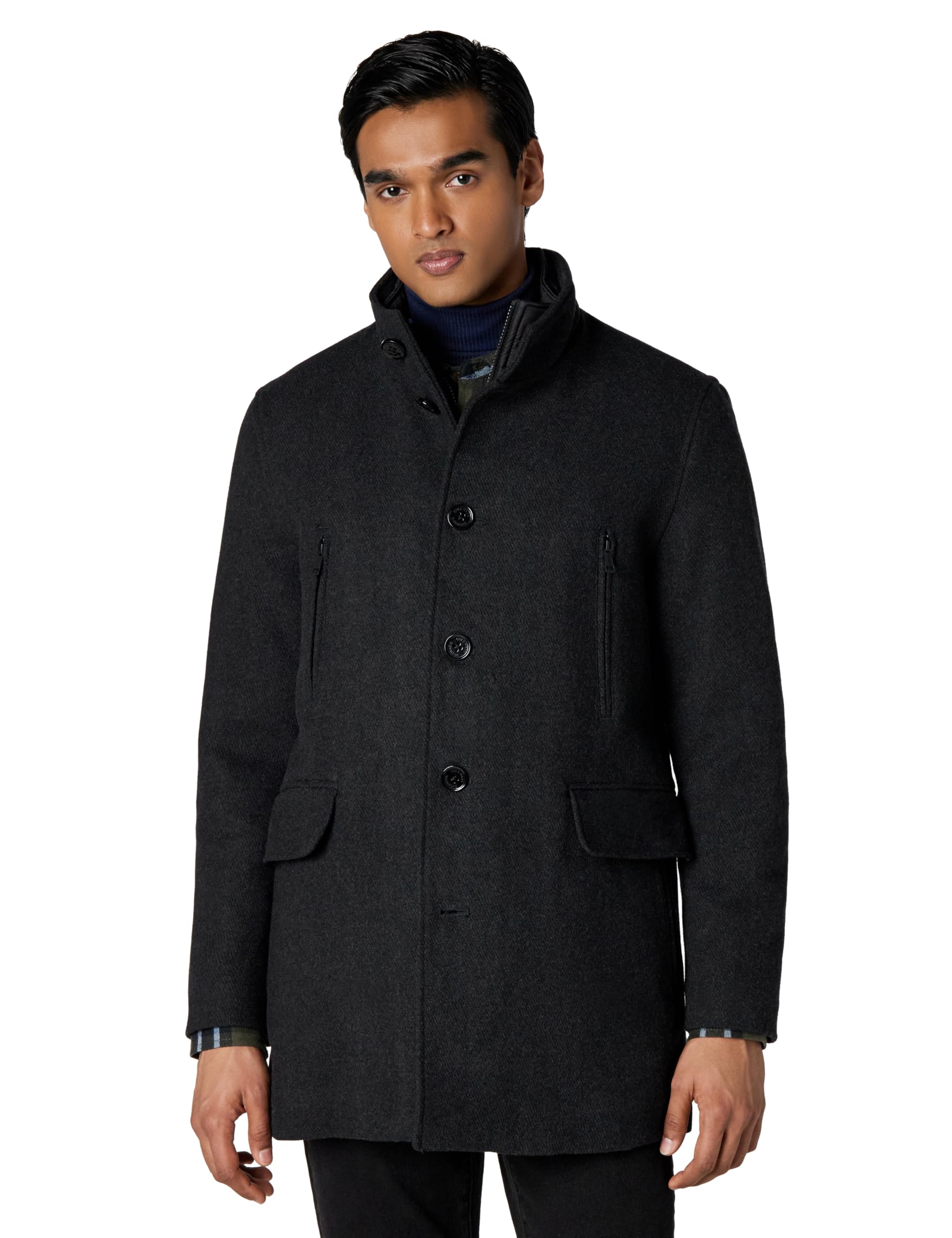 Signature Men's Wool Twill Topper with Nylon Bib-image-31