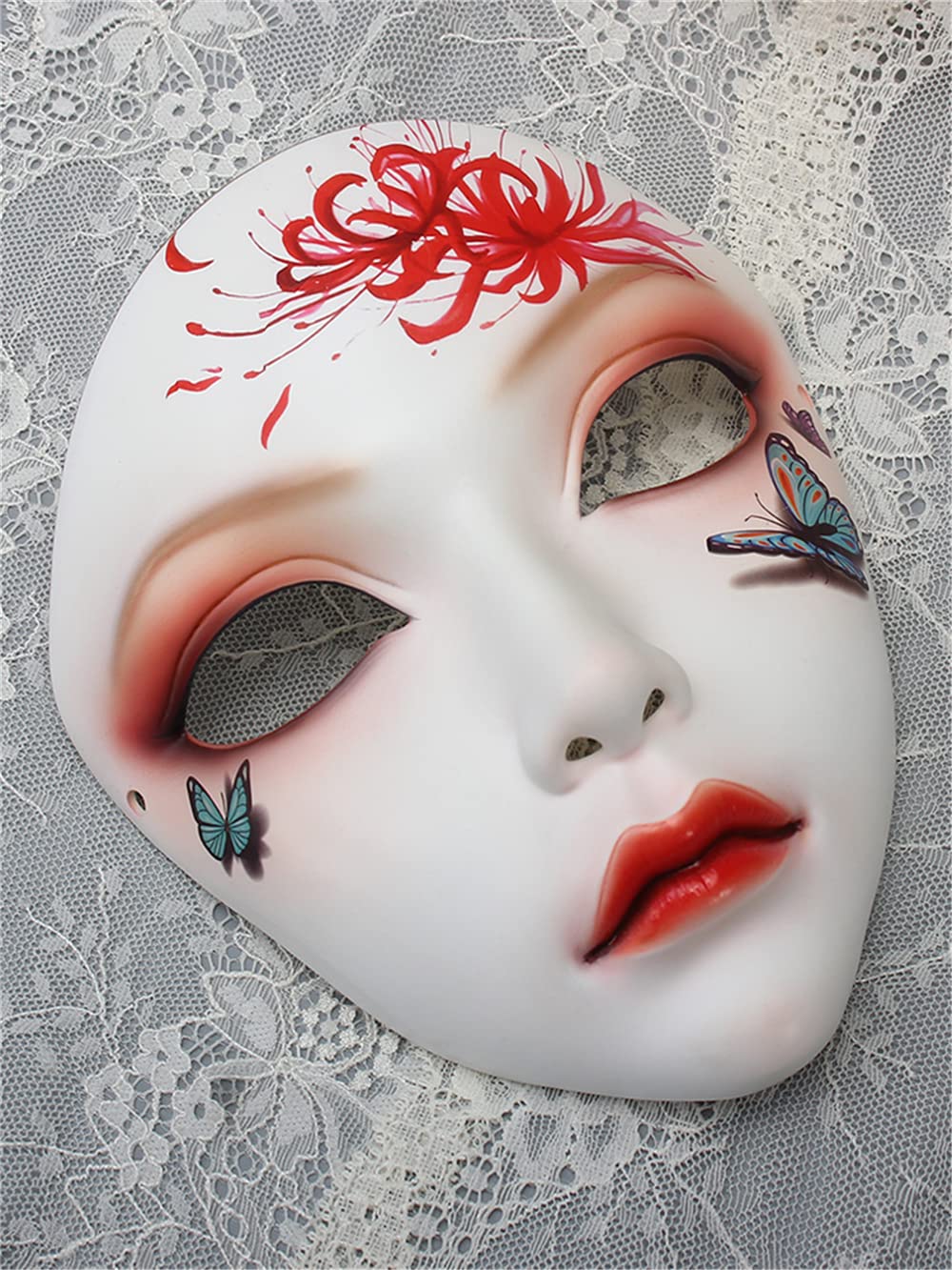 Amazon.co.jp: UKKTAFH ハロウィン 漢服 コスプレ 全? 仮面