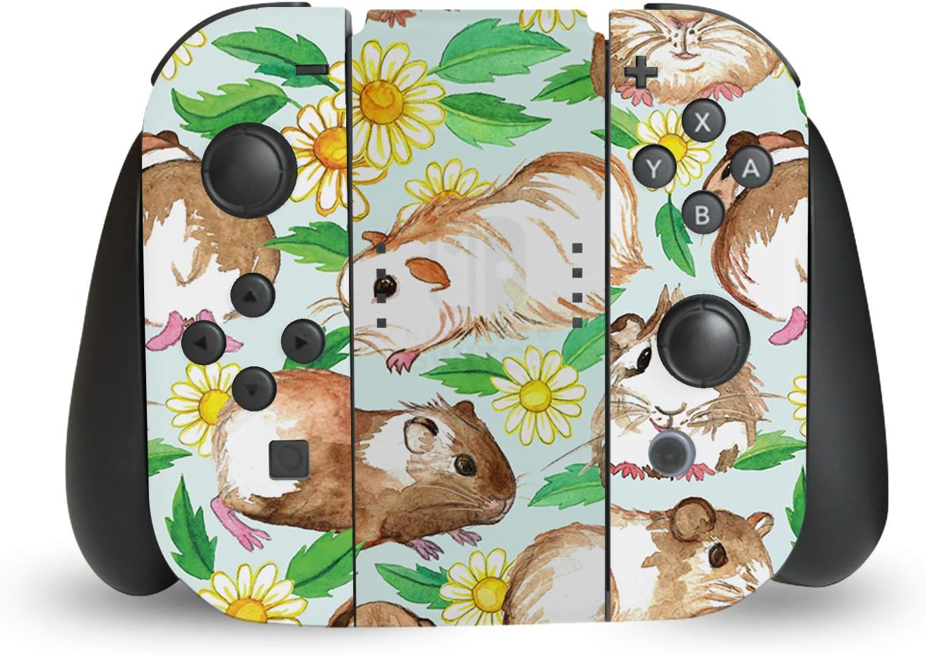 Head Case Designs Officially Licensed Micklyn Le Feuvre Art Deco Tiles In Soft Pastels Art Mix Vinyl Sticker Gaming Skin Decal Cover Compatible With Nintendo Switch Joy-Con Controller