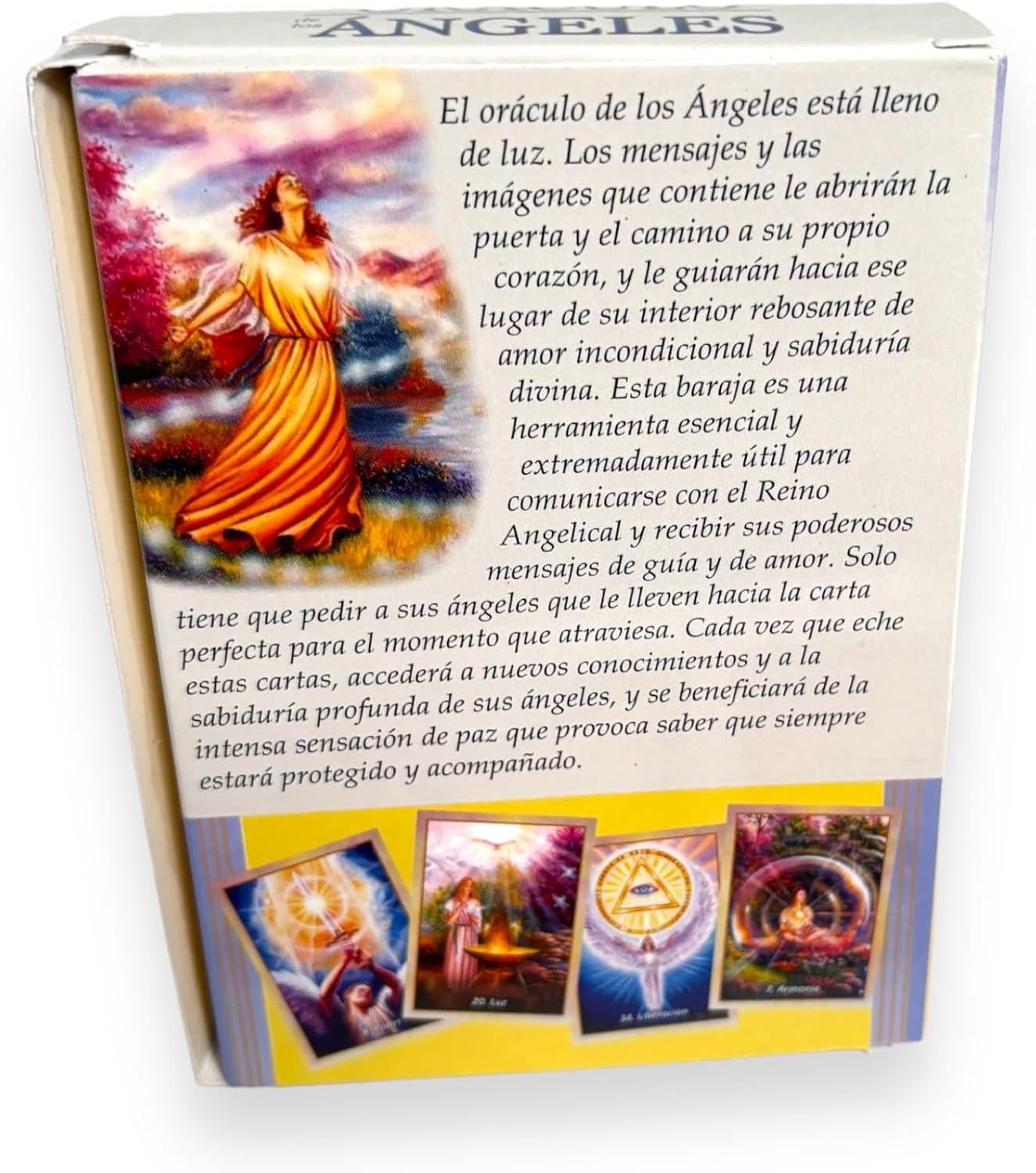 El Oráculo de los Angeles, Baraja de cartas, edición en espanol, para principiantes