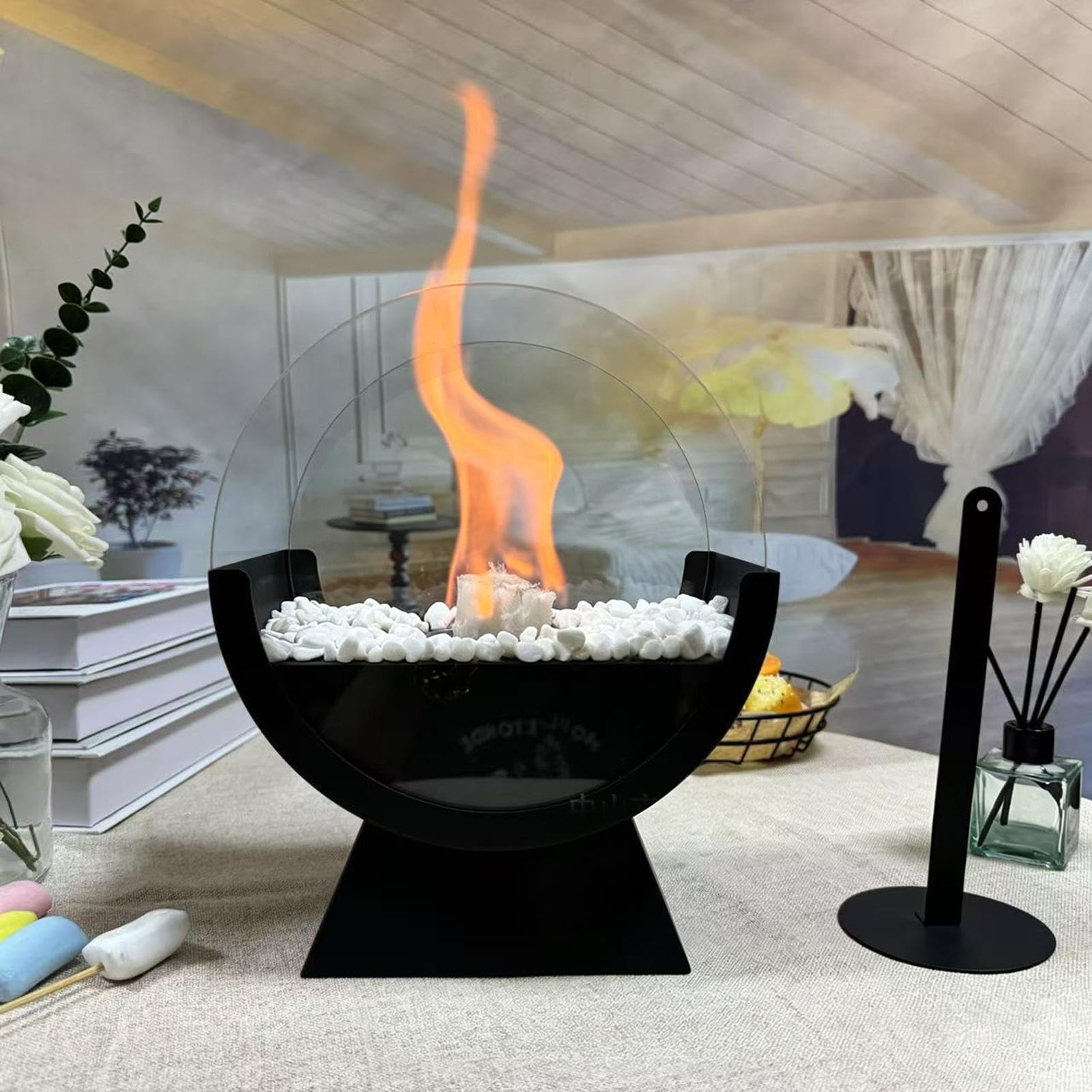 Mini Braciere Decorativo Resistente Al Calore A Combustione Pulita