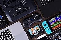 Vista 9 de 8Bitdo M30 Wireless Bluetooth Controller Retro Gamepad for Switch, PC Windows, MacOS, Android, Raspberry Pi with Sega Genesis & Sega Mega Drive